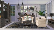 Living Pottery Barn for Sims 4 miniature 5