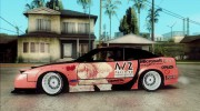 Nissan 240sx - Aldnoah Zero Itasha для GTA San Andreas миниатюра 2