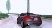2011 Audi TT-RS Coupe for GTA San Andreas miniature 3