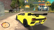 Lamborghini Diablo GTR TT Black Revel для GTA 3 миниатюра 2
