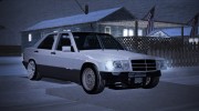 Mercedes-Benz 190E W201 para GTA San Andreas miniatura 1