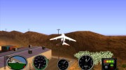Авиа приборы в самолете для GTA San Andreas миниатюра 7