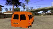 ГАЗель такси для GTA San Andreas миниатюра 4