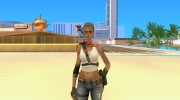 Новая военная девушка для GTA San Andreas миниатюра 1