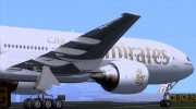 Boeing 777-21HLR Emirates для GTA San Andreas миниатюра 4