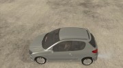 Peugeot 206 for GTA San Andreas miniature 2