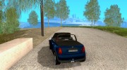 Mini Cooper S Cabrio для GTA San Andreas миниатюра 3