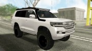 Toyota Land Cruiser 200 2016 для GTA San Andreas миниатюра 1