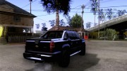 Chevrolet Avalanche Police для GTA San Andreas миниатюра 4
