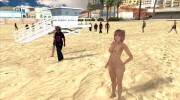 Dead or Alive 5 LR Honoka Nude v1 Hairy para GTA San Andreas miniatura 6
