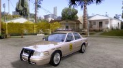 Ford Crown Victoria Iowa Police для GTA San Andreas миниатюра 1