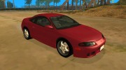 Mitsubishi Eclipse Fast and Furious для GTA San Andreas миниатюра 2
