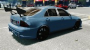 Lexus IS 300 для GTA 4 миниатюра 5