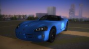 Dodge Viper SRT-10 Roadster TT Black Revel for GTA Vice City miniature 1