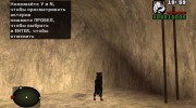 Черный кот из S.T.A.L.K.E.R для GTA San Andreas миниатюра 4