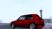 VW Golf MK2 para GTA San Andreas miniatura 2