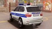 BMW X5 - Croatian Police Car for GTA San Andreas miniature 5