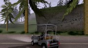Golf kart для GTA San Andreas миниатюра 3