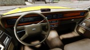 Ford LTD Crown Victoria 1987 L.C.C. Taxi для GTA 4 миниатюра 5
