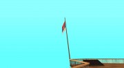 Serbian flag on mount Chiliad para GTA San Andreas miniatura 2