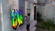 Graffiti mod для GTA San Andreas миниатюра 5