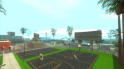 HQ Баскетбольная площадка для GTA San Andreas миниатюра 1