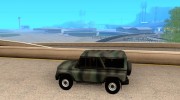 УАЗ-3153 para GTA San Andreas miniatura 2