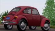 Volkswagen Beetle 1973 для GTA San Andreas миниатюра 4