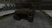 Контурные зоны пробития M6A2E1 for World Of Tanks miniature 4