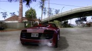 Audi R8 Spyder для GTA San Andreas миниатюра 4