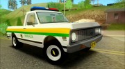 Chevrolet C10 1972 Policia for GTA San Andreas miniature 1