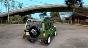 Land Rover Discovery 2 для GTA San Andreas миниатюра 4