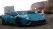 Lamborghini Huracan Performante 2018 для GTA San Andreas миниатюра 6