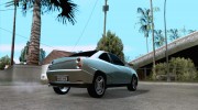 Fiat Coupe - Stock для GTA San Andreas миниатюра 4