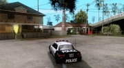 Police Civic Cruiser NFS MW для GTA San Andreas миниатюра 3