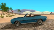 Pontiac Firebird Conversible 1966 para GTA San Andreas miniatura 2