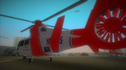 Eurocopter AS-365N Dauphin 2 для GTA Vice City миниатюра 4