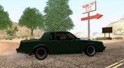Buick Regal GNX для GTA San Andreas миниатюра 5