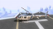 Bell 206 B Police texture1 для GTA San Andreas миниатюра 2