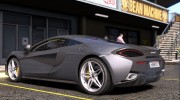 2015 Mclaren 570S для GTA 5 миниатюра 3