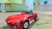 Shelby Cobra 427 TT Black Revel for GTA Vice City miniature 5