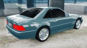 Mercedes-Benz SL 500 AMG 1995 для GTA 4 миниатюра 5