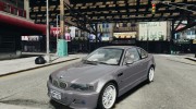 BMW M3 e46 v1.1 для GTA 4 миниатюра 1