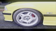 BMW E36 M3 1997 для GTA San Andreas миниатюра 6