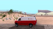 Chevrolet Van G20 LAFD для GTA San Andreas миниатюра 2