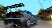 Honda Civic Tuned (исправленная) para GTA San Andreas miniatura 4