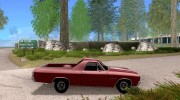 Chevrolet EL Camino SS для GTA San Andreas миниатюра 5