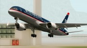 Boeing 757-200 US Airways для GTA San Andreas миниатюра 24