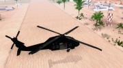 UH-60M Black Hawk для GTA San Andreas миниатюра 5