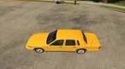 Lincoln Towncar 1991 для GTA San Andreas миниатюра 2